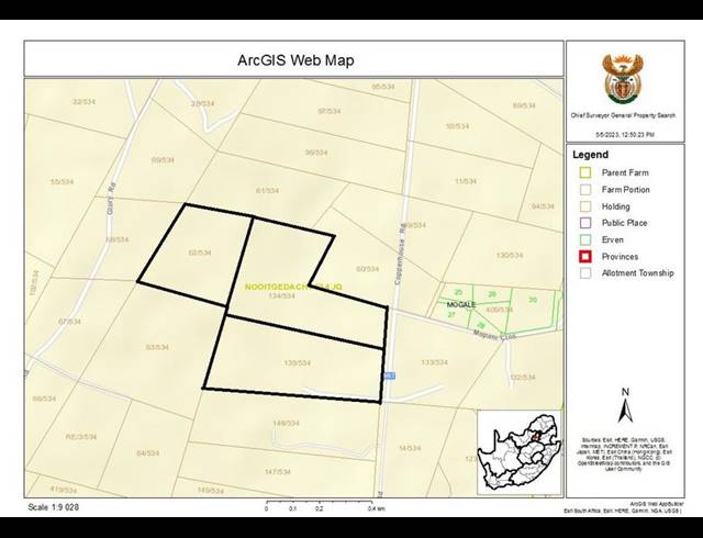 LAND FOR SALE IN NOOITGEDACHT